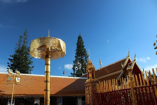 The Best Chiang Mai City Private Tour: Famous Temples & Viewpoint - Wat Phra That Doi Suthep and the view from above