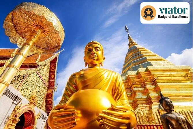 The Best City Tour View Points Wat Doi Suthep, Wat Chedi Luang and Wat Pha Lat - Three Chiang Mai temples, three very different moods