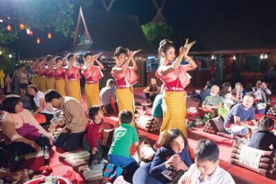 Traditional Khum Khantoke Dinner & Dance Show at Chiang Mai with Return Transfer