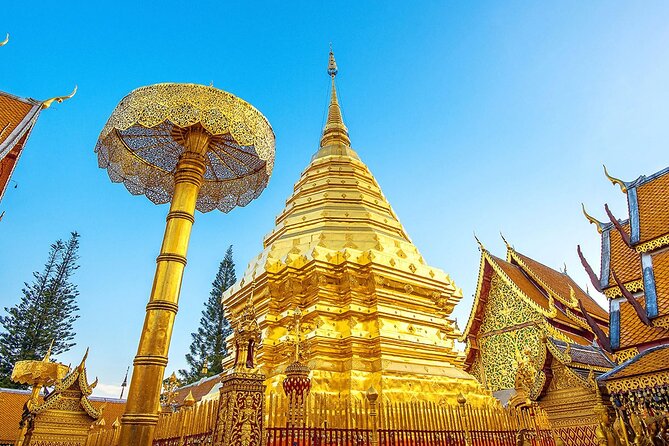 Wat Phra That Doi Suthep & Hmong Village Half Day Tour From Chiang Mai - Starting at Tha Phae Gate at 8:30 am