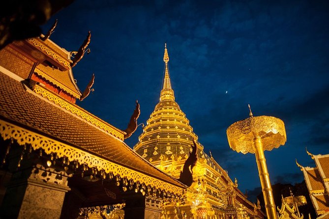 Wat Umong and Doi Suthep Temples Evening Tour - Transfers, transport, and the meeting point